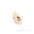 Pluizige zachte zool schapenvacht slippers